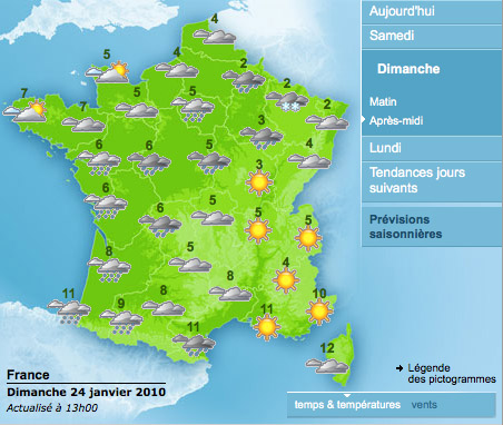 Meteo-dimanche